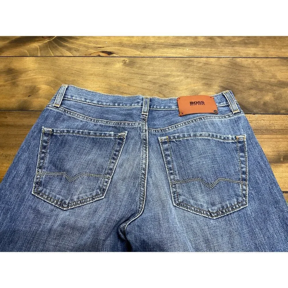 Hugo Boss HB25 Regular Fit Denim Jeans Men's Size 33x32